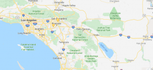 erosion control service area map southern california