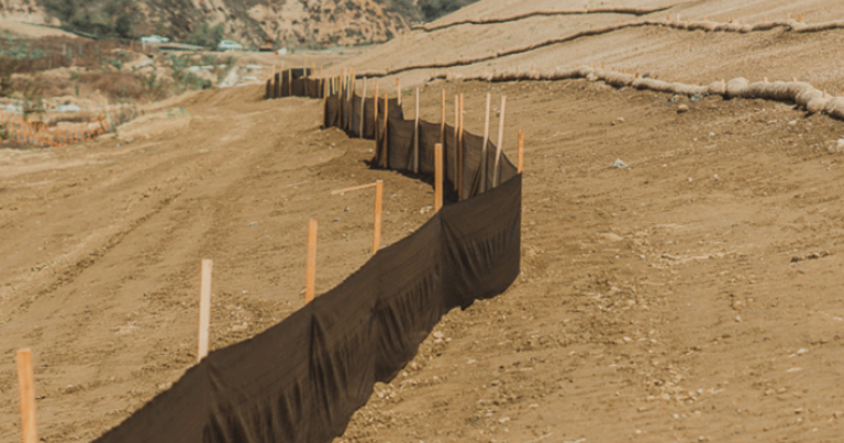 Silt Fencing southern california